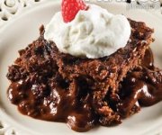 Gâteau-pouding au chocolat fondant