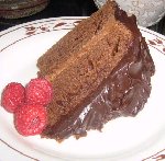 Gâteau triple chocolat