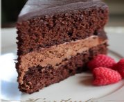 Gâteau triple chocolat