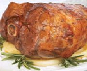 Leg of Lamb with Anchovy Paste