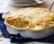 Two Potato, Three Canadian Cheese Gratin