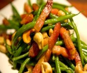 Haricots verts aux lardons