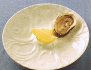 Huîtres et vinaigre aromatisé