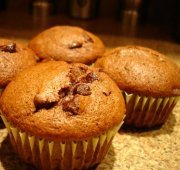 Banana Chocolate Chip Muffins