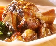 Jarret de veau au vin de muscat Rivesalte