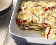 Creamy Three Cheese Vegetable Lasagna