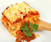 Lasagne, sauce bolognaise aux saucisses italiennes 1