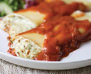 Manicotti faciles au four   