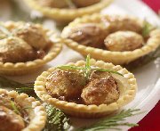 Chicken and Caramelized Onion Tarts