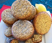 Muffins au citron et aux graines de pavot 3