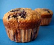 Muffins aux bleuets 01