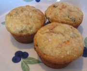 Muffins aux carottes et aux pommes