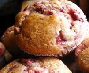 Muffins aux fraises 3