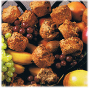 Muffins aux trois fruits 1