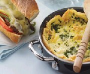 Omelette soufflée à la poêle