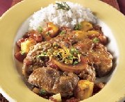 Curry-mango osso buco