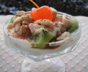 Parfaits aux kiwis et au yogourt