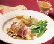 Stuffed veal cutlets alla Laziale