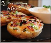 Pelures de pommes de terres gratinées