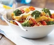 Penne au brocoli et aux tomates