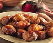 Apple Fritters with Spiced Syrup