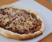 Homemade BBQ Chicken Pizza