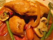 Poitrine de poulet à l'ananas