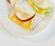 Pomme au Cheddar et à la cannelle