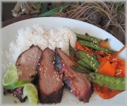 Honey-Soy Glazed Pork Tenderloin