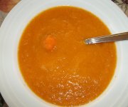 Potage aux carottes simple