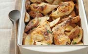 One-Pan Chicken and Potato Bake 