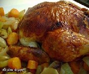 Poulet rôti façon Jamie Oliver