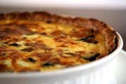 Quiche aux champignons