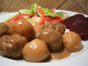 Rago&ucirc;t de boulettes genre cordon bleu