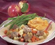 Veal and apple stew