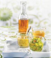 Maple and Lime-Flavoured Cucumber and Peach Relish 