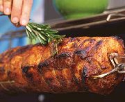 Rotisserie-Grilled Cajun Pork Roast