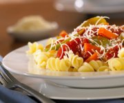 Rotini végétarien et sauce