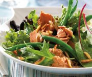 Salade au saumon et haricots verts