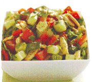 Salade croustillante à la méditerranéenne