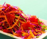 Salade de carotte crue citronnée