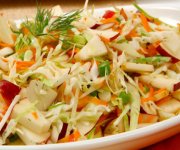 Cabbage Apple Slaw