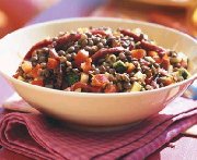 Salade de lentilles