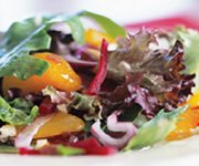 Salade de mesclun et de betteraves