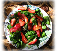 Spinach and Strawberry Salad