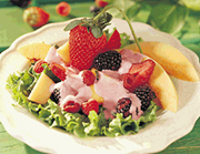 Salade de fruits et de baies