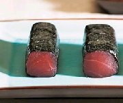 Sashimis de thon au nori