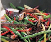 Colourful Beef Stir-fry