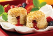 Strawberry Jam Scones