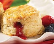 Strawberry Jam Scones